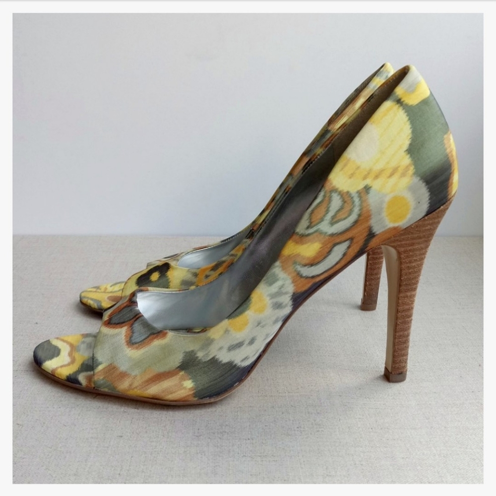Marc Fisher Women US 10 Multicolour Summer Pumps